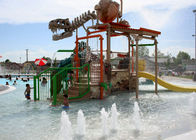 Εμπορικός υπαίθριος εξοπλισμός πάρκων Aqua παιδιών φίμπεργκλας κατασκευής πάρκων νερού