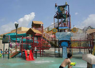 Μέσο σπίτι νερού παιδικών χαρών Aqua, εμπορικός εξοπλισμός πάρκων νερού με τη φωτογραφική διαφάνεια