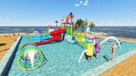 Εμπορικός εξοπλισμός νερού παιχνιδιού λιμνών φίμπεργκλας σχεδίου πάρκων νερού παιδιών