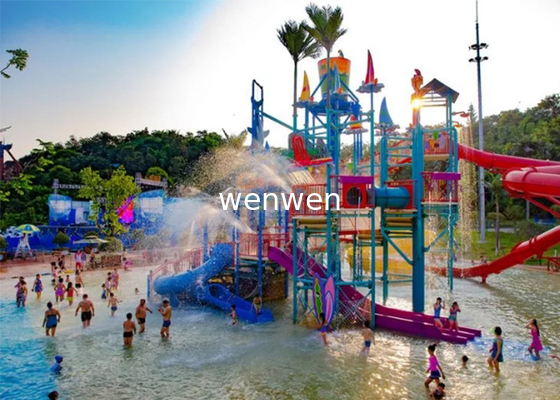 1 Rider Water Park Slide κατασκευασμένο με ανθεκτική υαλοπλαστική και φορτίο 1Rider/Slide