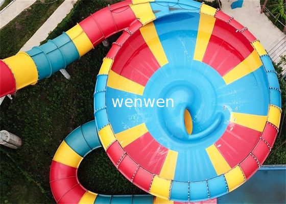 Τσουλήθρα νερού Super Bowl Water Slide με ανθεκτικό fiberglass και φόρτωση 2 αναβάτες/τσουλήθρα